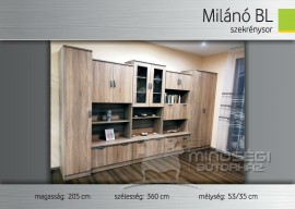 Milánó BL szekrénysor