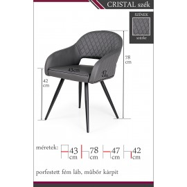 Cristal szék